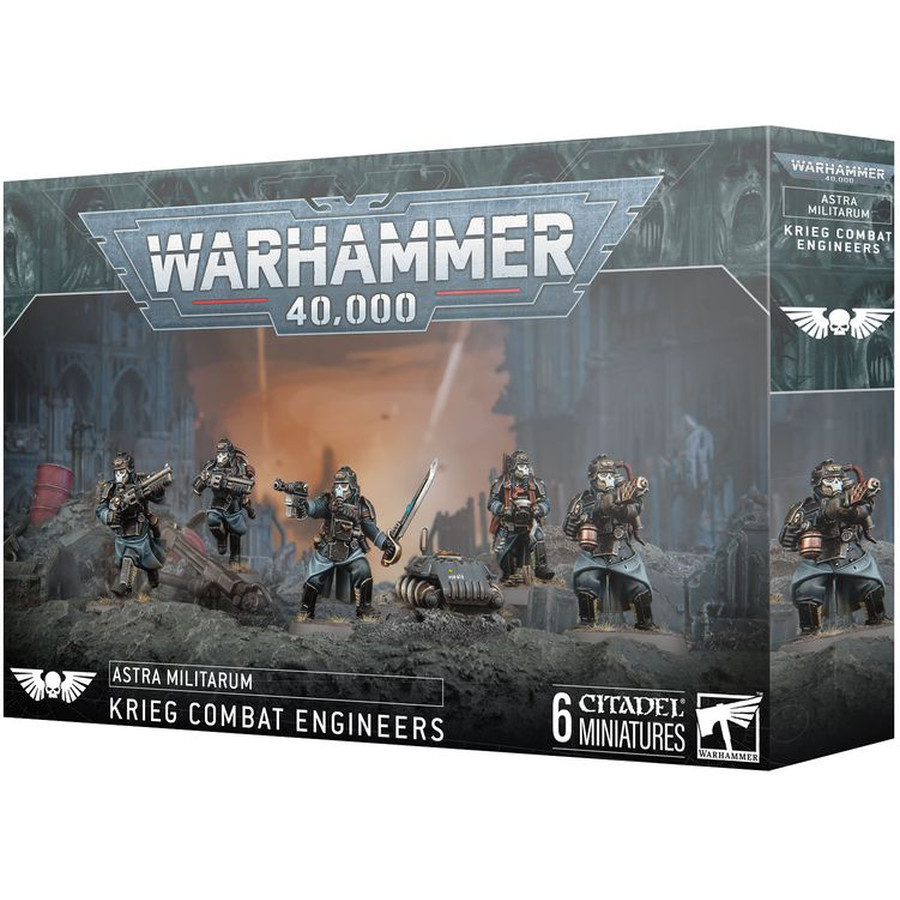Warhammer 40k Astra Militarum Krieg Combat Engineers main image 0